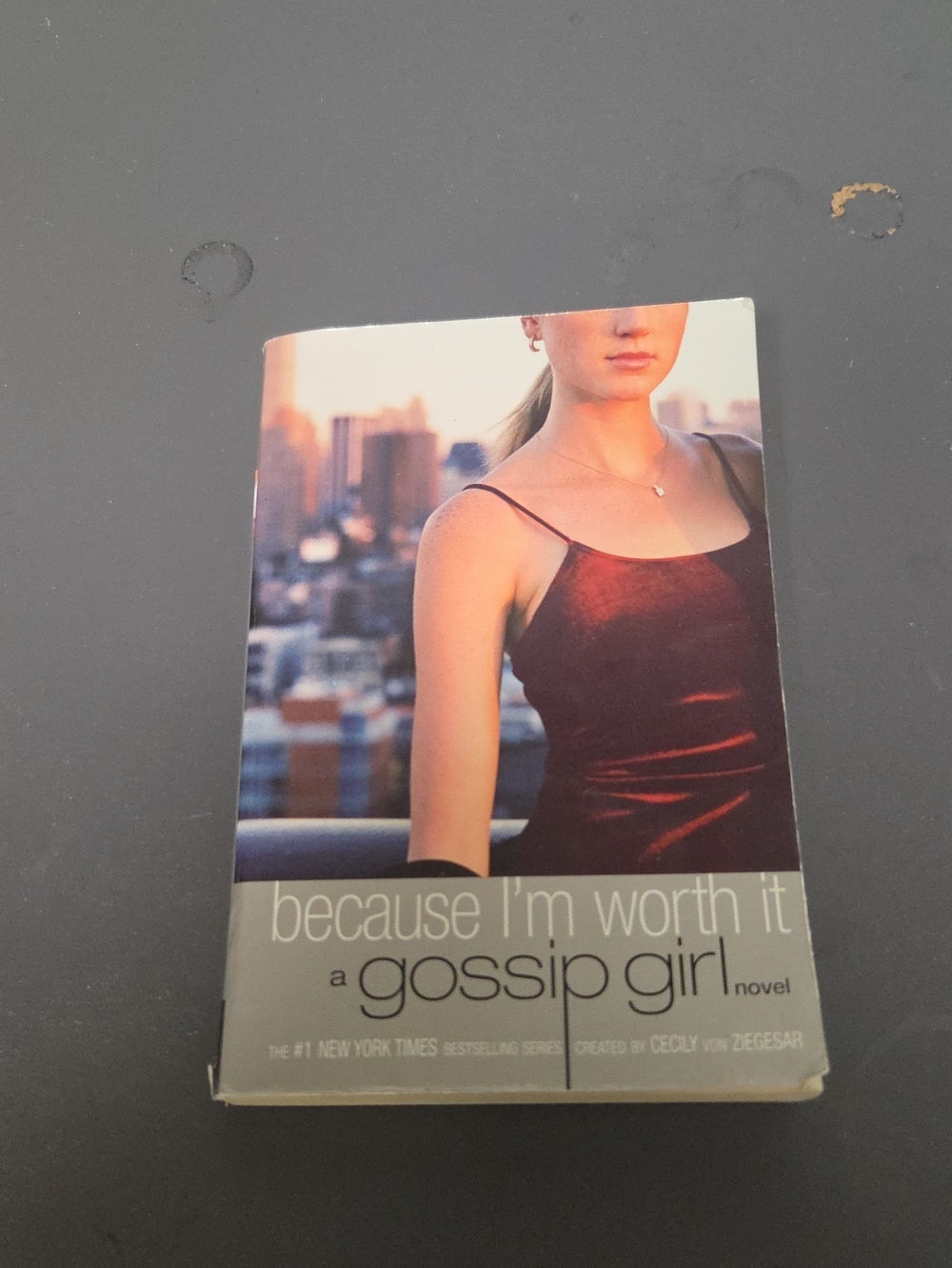 Gossip Girl Satin Slip Chemise in Deep Wine